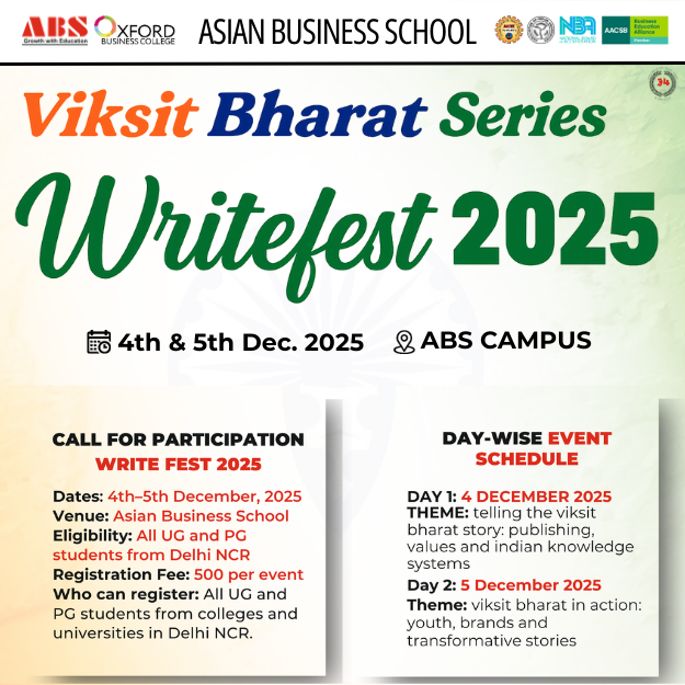 Viksit Bharat Series Writefest 2025