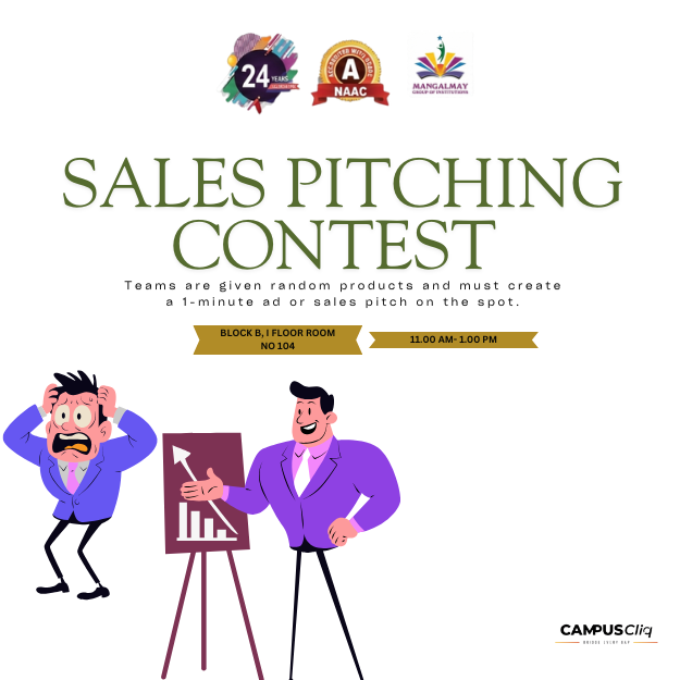 Sales Pitching Contest