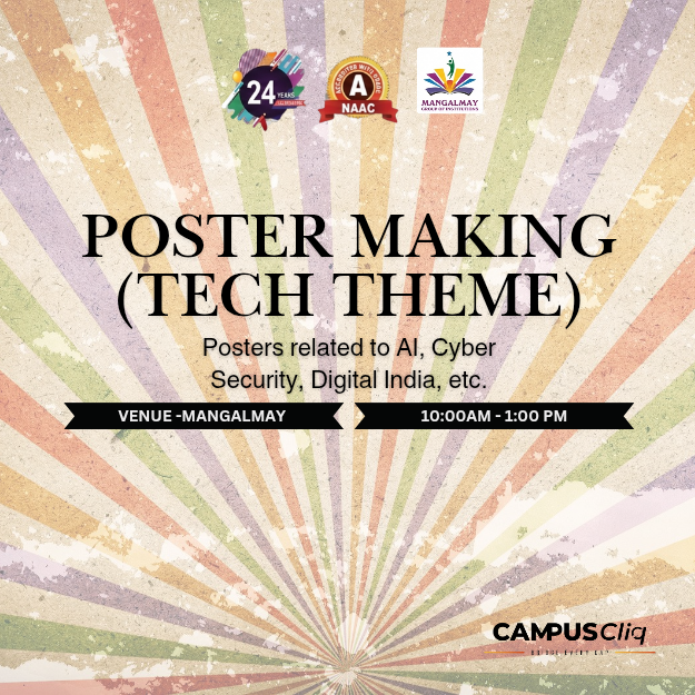 Poster Making (Tech Theme)