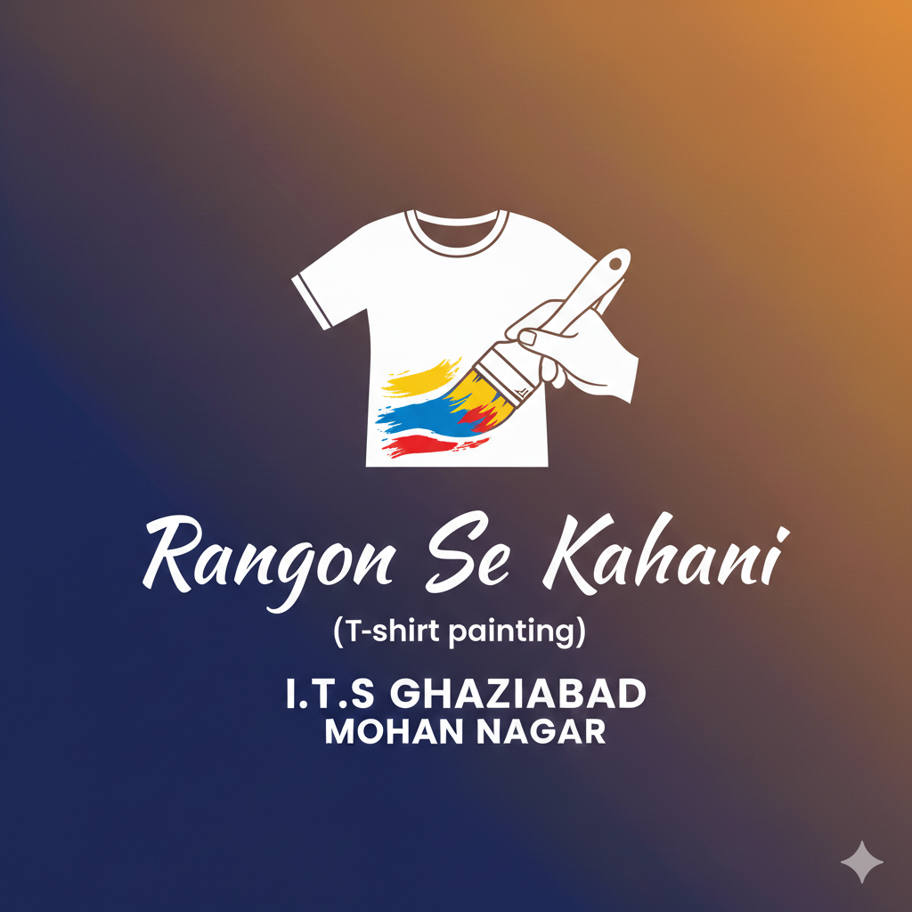 Rangon Se Kahani (T-shirt painting)