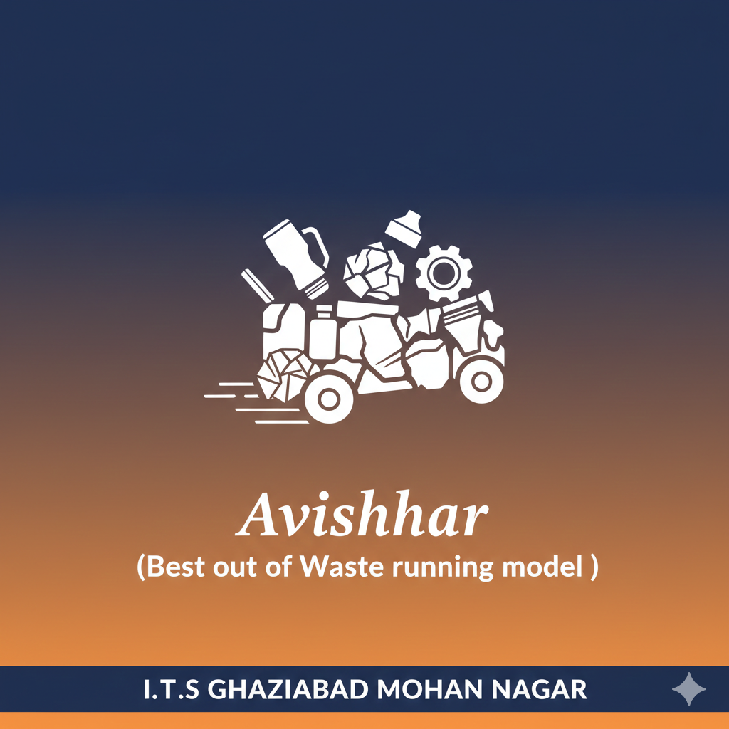Avishkar (Best out of Waste running model )